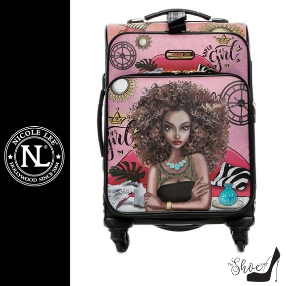 Nicole Lee Handbags - Super Roxana Cleo Carry On Luggage 18" Nicole Lee Handbags - Super Roxana Cleo Carry On Luggage 18"